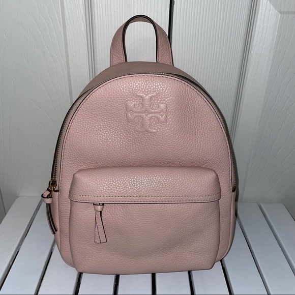 Thea mini backpack pink quartz Tory Burch - Picture 1 of 7